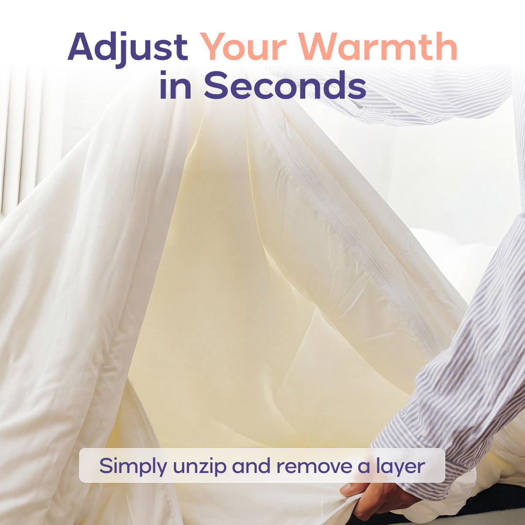 Temperature Controlling Comforter