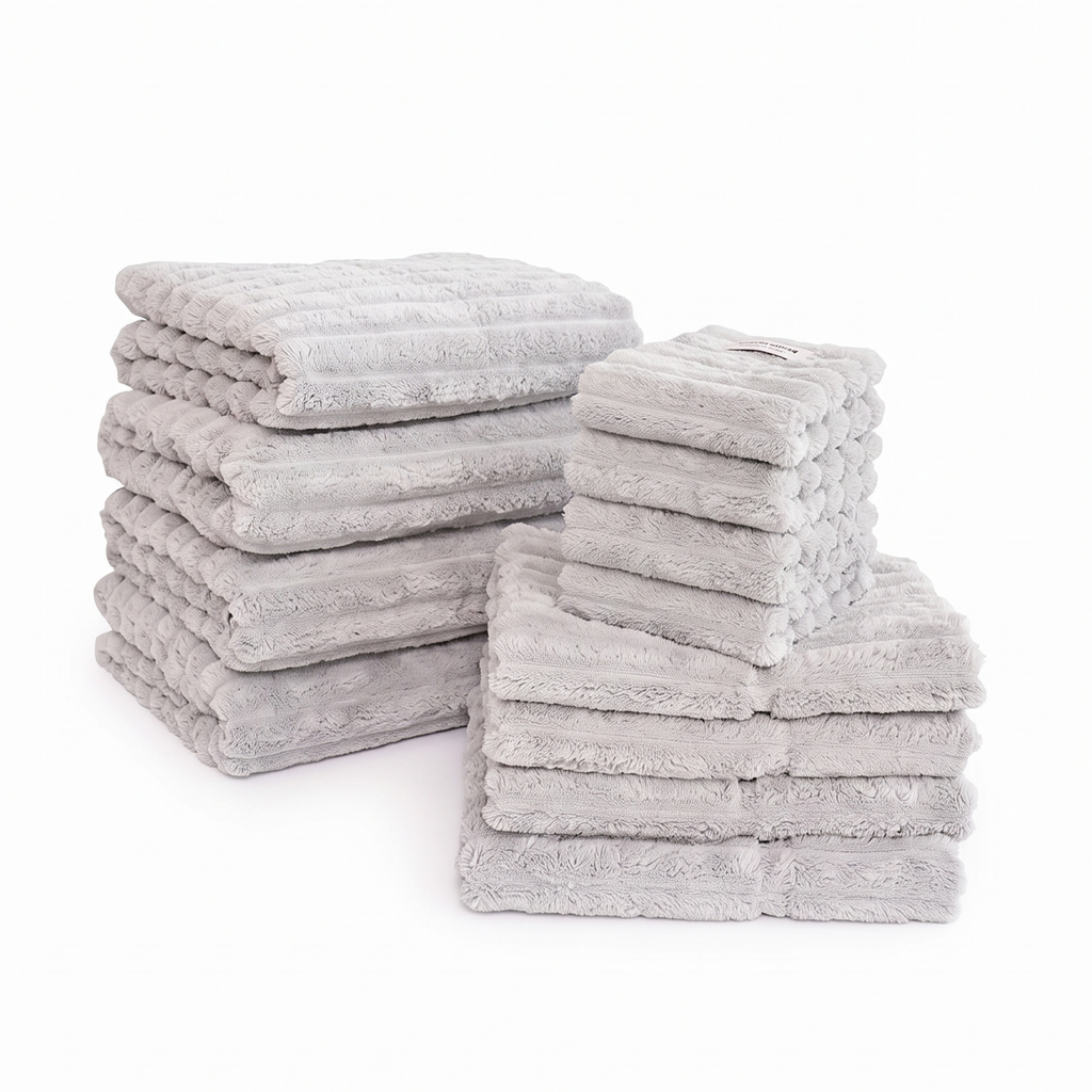 Ribbed Towels Complete Set